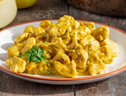 Spezzatino di pollo al curry